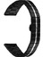 Huami Amazfit Gts 2 Şık Yedek Saat Kayışı 1 Boncuklu Paslanmaz Çelik Kayış - Siyah + Gümüş (Yurt Dışından) 1