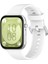 Huawei Watch Fit 3 Saat Bandı Yumuşak Silikon Ayarlanabilir Bilek Kayışı-Beyaz (Yurt Dışından) 4