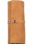 Retro Mat Akıllı Saat Saklama Çantası 5 Izgaralı Mikrofiber Deri Saat Kayışı Taşıma Kılıfı - Kahverengi (Yurt Dışından) 1