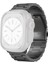 Apple Watch 10 46MM/ULTRA 2/ultra 49MM/9 8 7 45MM/SE (2023) Se (2022) Se 6 5 4 44MM/3 2 1 42MM Titanyum Alaşımlı Bant 3 Boncuklu Gri (Yurt Dışından) 1