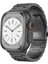 Apple Watch 10 46MM/ULTRA 2/ultra 49MM/9 8 7 45MM/SE (2023) Se (2022) Se 6 5 4 44MM/3 2 1 42MM Titanyum Alaşımlı Bant 3 Boncuklu Gri (Yurt Dışından) 5