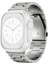 Apple Watch 10 46MM/ULTRA 2/ultra 49MM/9 8 7 45MM/SE (2023) Se (2022) Se 6 5 4 44MM/3 2 1 42MM Titanyum Alaşımlı Bant 3 Boncuklu Gümüş (Yurt Dışından) 1