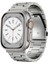 Apple Watch 10 46MM/ULTRA 2/ultra 49MM/9 8 7 45MM/SE (2023) Se (2022) Se 6 5 4 44MM/3 2 1 42MM Titanyum Alaşımlı Bant 3 Boncuklu Gümüş (Yurt Dışından) 2