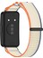 Huawei Band 10/band 10 Nfc/band 9/band 9 Nfc/band 8/band 8 Nfc Kayış Naylon Spor Döngü Saat Kayışları - Turuncu + Bej (Yurt Dışından) 1