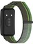 Huawei Band 10/band 10 Nfc/band 9/band 9 Nfc/band 8/band 8 Nfc Kayış Naylon Spor Döngü Saat Kayışları - Siyahımsı Yeşil (Yurt Dışından) 1