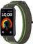 Huawei Band 10/band 10 Nfc/band 9/band 9 Nfc/band 8/band 8 Nfc Kayış Naylon Spor Döngü Saat Kayışları - Siyahımsı Yeşil (Yurt Dışından) 5