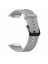 Samsung Galaxy Gear Fit2 Pro-Grey Için Dikey Çizgili Tahıl Silikon Akıllı Saat Kayışı Değişimi [küçük Boy] (Yurt Dışından) 1