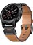 Garmin Fenix 3/5/5x/6x/7x 26MM Evrensel Hakiki Inek Derisi Saat Kayışı Yedek Kayışı - Koyu Kahverengi + Çılgın At (Yurt Dışından) 4