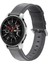 Samsung Galaxy Watch 42MM Için 20MM Orijinal Deri Akıllı Saat Yedek Kayışı - Gri (Yurt Dışından) 1
