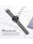 Samsung Galaxy Watch 42MM Için 20MM Orijinal Deri Akıllı Saat Yedek Kayışı - Gri (Yurt Dışından) 5
