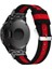 Garmin Fenix 5 Için Naylon Saat Kayışı Yedek Parçası - Siyah/kırmızı/siyah (Yurt Dışından) 4