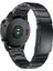 Garmin Fenix 6x Paslanmaz Çelik Saat Kayışı 1 Boncuklu Yedek Bilek Kayışı - Siyah (Yurt Dışından) 3