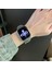Apple Watch Series 10 42MM/9 8 7 41MM/SE (2023) Se (2022) Se 6 5 4 40MM/3 2 1 38MM Kot Kumaş Bant Kalp Kolye Kayışı - Eskitilmiş Renk/gümüş Toka (Yurt Dışından) 2