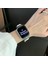 Apple Watch Series 10 42MM/9 8 7 41MM/SE (2023) Se (2022) Se 6 5 4 40MM/3 2 1 38MM Kot Kumaş Bant Kalp Kolye Kayışı-Beyaz (Yurt Dışından) 2