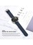 Samsung Galaxy Watch 42MM Için 20MM Hakiki Deri Akıllı Saat Yedek Kayışı - Koyu Mavi (Yurt Dışından) 5