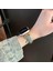 Apple Watch Series 10 42MM/9 8 7 41MM/SE (2023) Se (2022) Se 6 5 4 40MM/3 2 1 38MM Kot Kumaş Bant Kalp Kolye Kayışı - Eskitilmiş Renk/altın Toka (Yurt Dışından) 3
