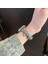 Apple Watch Series 10 42MM/9 8 7 41MM/SE (2023) Se (2022) Se 6 5 4 40MM/3 2 1 38MM Kot Kumaş Bant Kalp Kolye Kayışı - Eskitilmiş Renk/altın Toka (Yurt Dışından) 4