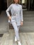 Mottisfashion Kadın Uzun Kollu Balıkçı Yaka Önden Düğmeli Bluz ve Pantolon Yumoş Ikili Takım 3