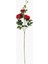 3 Başlı Gül Dal Koyu Kırmızı 80 cm 1