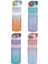 Çift Renk 800ML Kaydırmaz Silikon Su Şişesi, Pipetsiz, Rahat Kullanım 3