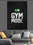 Renkli Fitness Temalı Dekoratif Kanvas ve Ahşap Tablo, Dinamik ve Enerjik Tasarım 5