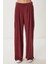 Geniş Paça Dökümlü Modal Pantolon LUB0208 Kiremit 3