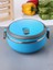 Tek Katlı Sızdırmaz Yemek Termosu Sefer Tası Saklama Kabı Mavi 0,75 Litre 3