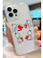 Iphone 15 Pro Uyumlu Desenli Şeffaf Silikon Kılıf MNL25 5