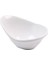 Beyaz Melamin Konik Çukur Tabağı, 11,5x8,6x5,7 Cm, 6'lı Paket 1