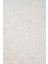 Cotto Cool CL004S Çerçeveli Desen Krem Akrilik Pamuk Tabanlı Salon Koridor Oturma Yatak Odası Halısı 4