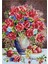 Goblen Etamin Işleme Seti 40X50 cm Kırmızı Çiçekler Deseni 1