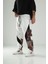 Etnik Desenli Gabardin Jogger Pantolon 1