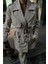 Mottisfashion Trench Kısa Şanel Boy - Taş 6
