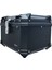 XT577-B 55 Litre Motosiklet Arka Çanta Siyah Su Geçirmez ABS Top Case Bagaj Üniversal 2