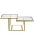 Chic Gold Metal Cam Orta Sehpa 5