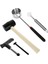5 Paket Hindistancevizi Açıcı Aracı Genç Hindistan Cevizi Paslanmaz Çelik Hindistan Cevizi Açıcı Kiti Coco Jack Opener Kit (Yurt Dışından) 1