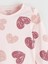 Kalp Desenli Kız Bebek Pijama Takımı (W5) 3