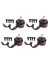 Rc RS2205 2205 2300KV Cw Ccw Fırçasız Motor 2-6s 20A/30A/40A Esc Fpv Rc QAV250 X210 Yarış Drone Multicopter Için (Yurt Dışından) 3