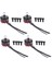 Rc RS2205 2205 2300KV Cw Ccw Fırçasız Motor 2-6s 20A/30A/40A Esc Fpv Rc QAV250 X210 Yarış Drone Multicopter Için (Yurt Dışından) 4