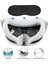 Meta Quest 3 Koruyucu Kapak Sapı Kontrol Cihazı Tutacakları, Ön Kabuk Kulaklık Kılıfı ve Yüz Kılıfı, Vr Aksesuarları-Beyaz (Yurt Dışından) 2