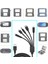 Nintendo Wii U, Yeni 3dsxl, Yeni 3ds, Nds Lıte Sp, Psp, Şarj Kablosu Için 5'i 1 Arada Şarj Kablosu (Yurt Dışından) 5