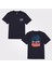 Erkek Baskılı Siyah T-Shirt 1
