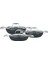 BioDiamond Pro İndüksiyon Tabanlı 6 Parça Sahan Set 3