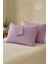 Mor Yastık Kılıfı Pamuk Kumaş Kapaklı (2 Adet) 50 x 70 cm 8