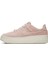 Air Force 1 Sage Low Leather Womens Sneaker Pink Hakiki Deri Kadın Günlük Spor Ayakkabı Pembe 1