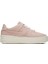 Air Force 1 Sage Low Leather Womens Sneaker Pink Hakiki Deri Kadın Günlük Spor Ayakkabı Pembe 2