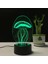 3D Dokunmatik LED Gece Lambası – Pilli & USB Bağlantılı Renk Değiştiren Masaüstü Deniz Anası Şekilli 2