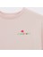 Oversized Fit Kadın Baskılı Pembe T-Shirt 3
