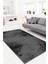 Dijital Kaymaz Yıkanabilir Modern Salon Halısı Mutfak Halısı Koridor Halısı Oval Halı Yolluk 1185 Antrasit 2