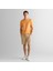 Erkek Turuncu Slim Fit Bisiklet Yaka T-Shirt 3